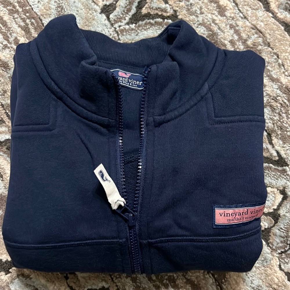 Vineyard Vines Pullover, Navy Medium